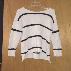 soft striped sweater